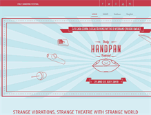 Tablet Screenshot of handpanfestival.com